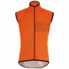 Hoge kwaliteit lichtgewicht fiets windvest waterdicht fietsen gilet heren windscherm mouwloos jasje 3 achterzakken fiets uitloper