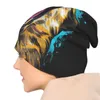 Bérets Animal Sacré Bonnet Chapeaux Suricate Tricot Chapeau Gym Tête Wrap Hommes Femmes Casquettes Automne Hiver Imprimé Y2K Cool Bonnet Cadeau