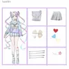 Costumes d'anime jeu fille nécessiteuse surdose Cosplay venez perruque chaussures Anime JK uniforme jupe en cuir ensemble Abyss KAngel Ame Chan Cosplay ComeL231101