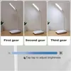 Novità Articoli Led Lampada da lettura con dimmerazione a tre velocità Ricarica USB Luce calda J4y3 Plug-in Student Tavolo bianco Eye M4e7