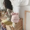 Kindergarten children's schoolbag little bunny plush cute girl backpack doll