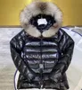 Luksusowa kurtka puffer damska kurtki parka odłączona lis lis płaszcz z wiatrem designerski kurtka ciepła moda parki z paskiem zima kurtka C110102