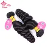 Loose Wave Bundles With Closure Human Hair 3 Bundles With Lace Closure Peruvian Raw Hair Weave Bundles Virgin Hair Extensions Queen Hair Official Store