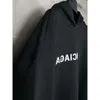 Designer Balancaigas Hoodies High Version Paris 23SS New B Family äkta tryck Anti Mirror Print Hooded Löst passande tröja för både män och kvinnor