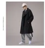 Trench da uomo Giacca a vento Cappotto lungo impermeabile allentato casual 2023 Giacche primaverili di marca Cappotto soprabito di moda per uomo