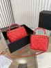 Handväska högkvalitativ designerväska mini läder borra svartrosa smink väskor klassiska damer märkta handväskor arbeta shopping resande kvinna handväskor för flickor