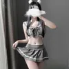 Ani Anime école étudiant plage marin maillot de bain Costumes été japonais fille maillot de bain bikini uniforme ensemble piscine fête Cosplay cosplay