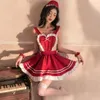 Ani Anime étudiant fille amour marin robe de chambre uniforme femmes marine tablier chemise de nuit tenues Costumes Cosplay cosplay