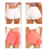 Designer skirt Tract short hotty short skirt Women yoga Shorts Solid Color High Waist Sports Elastic Fitness Lady Overall Full Tights Workout Fitness Pants
