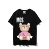 Moschino Camiseta Mulheres T-shirt Sunmmer Womens Mens Designers Camisetas Moda Carta Impressão Manga Curta 9 FI6D