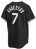 Maillots de baseball Connect 2023 Tim Anderson Luis Robert Lance Lynn Liam Hendriks Eloy Jimenez Yoan Moncada Jake Burger Grandal Fisk Jersey Andrew Benintendi