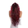 Menschliche Haarwebart Farbe 613 Blond Blau Rosa Lila Grau Rot Malaysische Haarverlängerung 3 Bündel 1024 Zoll Top Qualität Bk ohne Schuss Dhlav