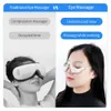 Eye Massager 3D SMART EMS Micro Current Pulse Red Light Therapy Eye Massager Trötthet Relieve Wrinkle Reduction Blood Circulation 231031