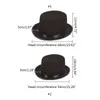 Berets Adult Kids Solid Color Top Hat Magician Hats For Costume Performances Theatrical Plays Musicals Flat Dome