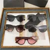 40% OFF Luxury Designer New Men's and Women's Sunglasses 20% Off CH6054ins Same Cat Eyes Fashion Mesh Red Female