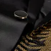 Men's Suits Formal Men Wavy Glitters Suit Jackets Sequins Tuxedo Party Button Dance Bling Coats Wedding Blazer Gentleman