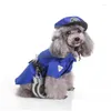 Vêtements pour chiens Vêtements pour chiens Vestes de Noël pour animaux de compagnie Sweats à capuche Père Noël Vêtements d'Halloween Livraison directe Dhgarden Dhnxy