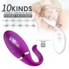 Sexleksak massager vuxna massager 10 läge ägg kons rotation träning vibrator vaginal geisha ben wa boll vuxen för kvinna td0239