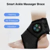 Foot Massager Smart Ankle Brace Massager Multifunctional Electric Vibration Air Compress Feet Heating Relaxation Treatments Pain Relief 231031