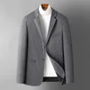 Men's formal attire men's autumn and winter new products outerwear men's high-end sense clothing business casual fashion formal attire outerwear