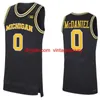 College Wolverines 1 Hunter Dickinson Jersey Basketball 25 Jett Howard 2 Bufkin 0 Dug McDaniel 3 Jaelin Llewellyn 5 Terrance Williams II Sticthed NCAA