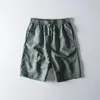 Calções masculinos boardshorts respirável masculino casual confortável sólido legal curto masculino verão algodão linho PT-398