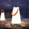 أضواء ليلية محمولة LED LED LANTERN معلقة مصباح خيمة مصباح USB لمسة مفتاح اللمسات القابلة لإعادة شحنها لضوء غرفة نوم غرفة المعيشة تخييم الضوء p230331