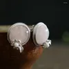 Dangle Earrings Design Dongling Jade Powder Crystal Beautiful Years Delicate Wholesale Mixed Batch Of Restoring Ancient Ways