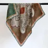 Scarves Women Wool Wraps 26"x26" Double Sided Prints Ladies Winter Warm Neck Scarf Neckerchief