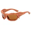 Sunglasses OVOYAN Punk 2023 Men Y2K Personality Goggles Men/Women Brand Outdoor Riding Sun Glasses Retro Gafas De Sol Mujer