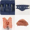 2023 New Hair Claws Women Personality Leaf Shape Hair Hair Clips 다채로운 단색 발톱 클립 여자 머리 액세서리 헤어 클립 선물