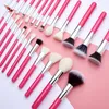 メイクアップブラシJessup Makeup Brushesセット6-25pcsメイクアップブラシプロフェッショナル自然シンセティックファンデーションパウダーブレンディングアイシャドウT195 231031