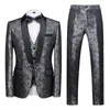 Erkekler Suits Blazers Jacketsvestpants Suit Smokin Erkek İlkbahar ve Sonbahar Üstün Özel İş Blazers Üç Parçalı Erkekler Damat Elbise S-6XL 231101
