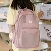 学校の袋防水白い女性かわいい旅行袋ガールラップトップカレッジバックパックトレンディレディレディーブックファッション女性