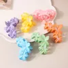 Candy Color Frangipani Hawaiian Flower Hair Clips for Women Hair Claw Clips Suit Thin Hair Large Claw Clips Beach Tropical Hair Accessories for Girls 2903