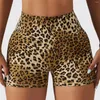 Active Shorts Women's High Waist Gym Push Up Sport Leopard Print Workout Fitness Yoga Scrunch BuSport Leggings