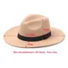 Berets Fashion Dress Dance Party Woolen Wide Brim Vintage Jazz Cap Panama Cowboy Hat Fedora