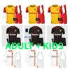 QQQ8 23 24 RC LENS MAILLOT DE FEAT SOCCER JERSEY SAINT BARBE SPECIAL BLACK SEKO FOFANA KAKUTA 2023 2024 Child Football Shirt Adult Kids Kit