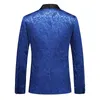 Mäns kostymer blazrar Röd herrdräkt 3-stycke Tuxedo högkvalitativ klänningrock och byxor Väst stora storlek Terno Masculino White Black Royal Blue S-5XL 6XL 231101