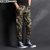 Mäns jeans Herrmode Trend Camouflage Jeans Youth Personlighet Slim Trend Jeans Trousers Spring and Autumn Cargo Men's Pants 231101