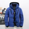 Herenjassen Hoge kwaliteit verdikte warme winterjas Eendendonsparka met capuchon Casual slanke jas met katoenen gewatteerde kleding om warm te houden 231031