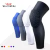 Elbow Knee Pads WorthWhile 1PC Basketball Knee Pads Protector Compression Sleeve Honeycomb Foam Brace Kneepad Fitness Gear Volleyball Support 231101