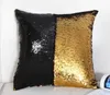 Housse de coussin à paillettes, taie d'oreiller, impression thermique, par Sublimation, taie d'oreiller magique réversible