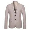 Costumes pour hommes Arrivée Mens Fashion Blazer Lin Costume Hommes Printemps Haute Qualité Très Super Grande Ligne De Perle Obèse Plus Taille Extra M-6XL7XL8XL