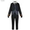 Costumes d'anime Anime Bungou chiens errants Nakahara Chuuya Cosplay venez chapeau gant veste pantalon hommes femmes costume Halloween fête de noël vêtements L231101