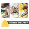 Party Decoration Funny Squeeze Toy Simulated Cheese Plaything Fake Decompression