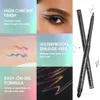 Combinaison ombre à paupières/liner 4 couleurs Langmanni caméléon Eyeliner Gel stylo imperméable coloré paon voie lactée Chrome brillant Eyeliner maquillage 231031