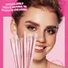 メイクアップブラシJessup Pink Makeup Brushesセット14pcsメイクアップブラシプレミアムビーガンファンデーションブラッシュアイシャドウライナーパウダーブレンディングブラシT495 231031