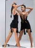 Scen Wear Latin Dance Suit Female Adult Spring/Summer Suspender Strap Coupled Top Pleated Half Kirt Practice Set