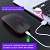 Mouse PC Gamer Mouse silenzioso Bluetooth senza fili 4000 DPI per tablet MacBook Laptop Mouse per PC Mouse wireless ultra sottile silenzioso 2.4G 231101